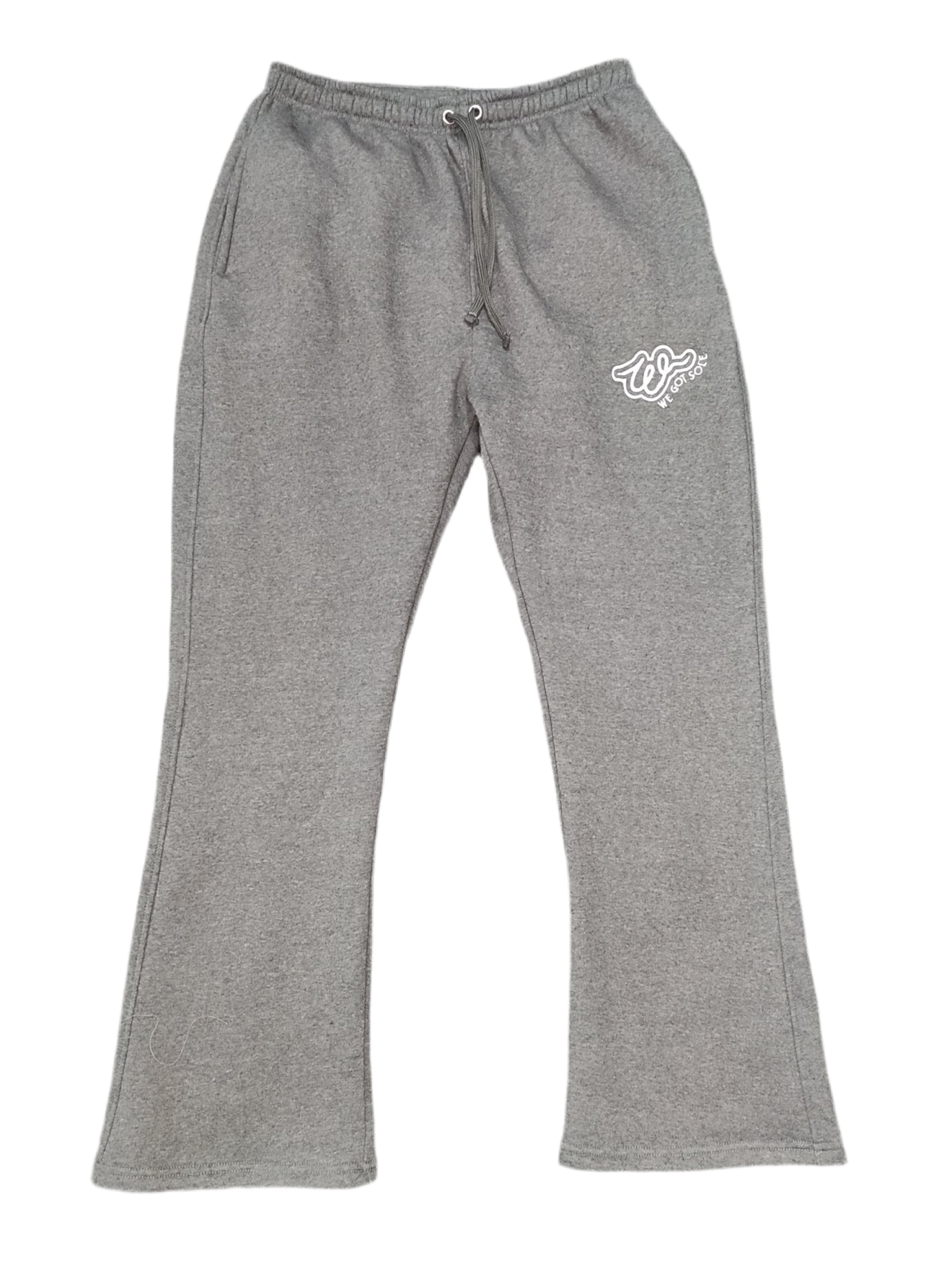 Charcoal Stacked Pants