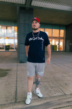 M,B & S Navy Tee