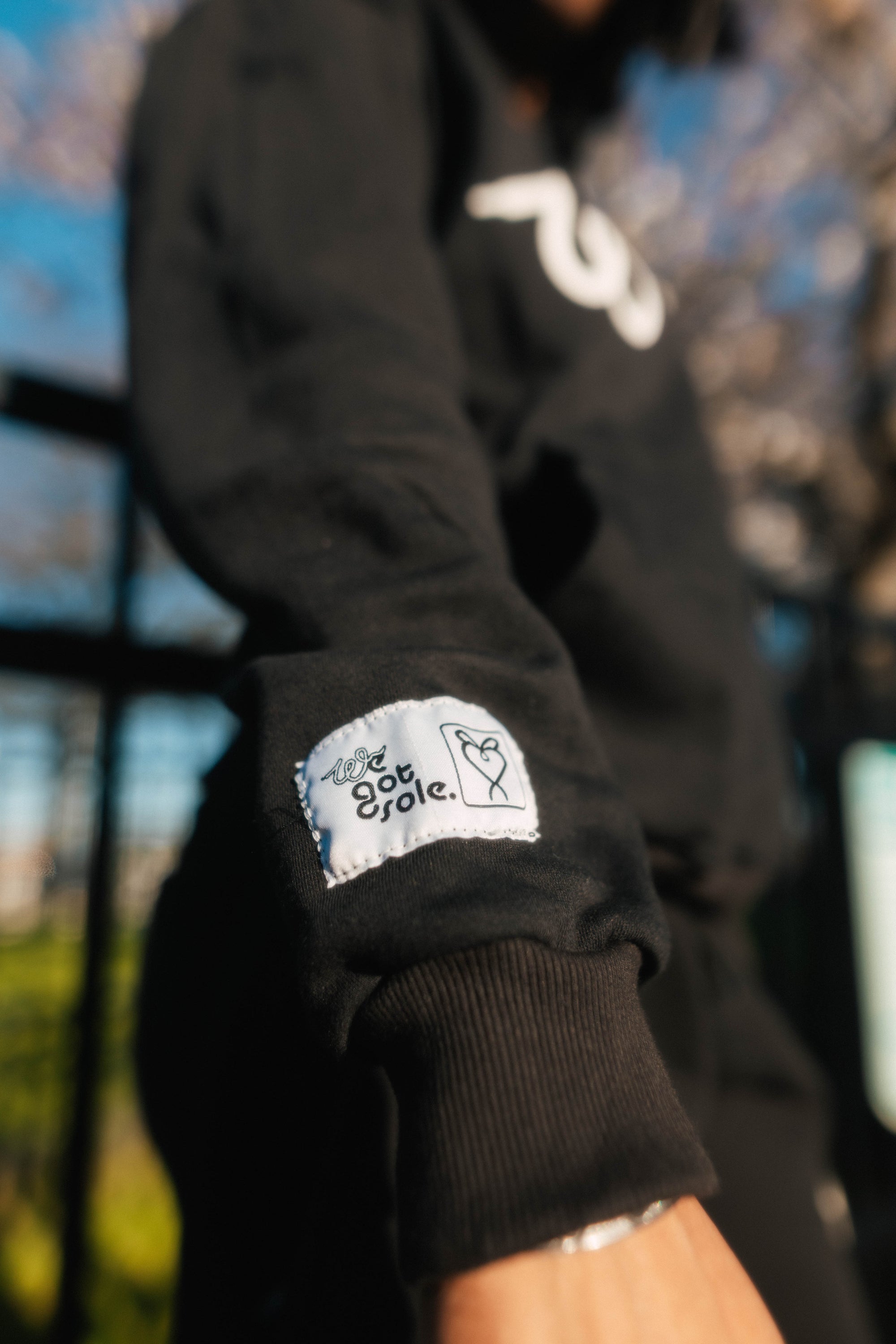 Black & Red WGS Hoodie