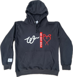 Black & Red WGS Hoodie