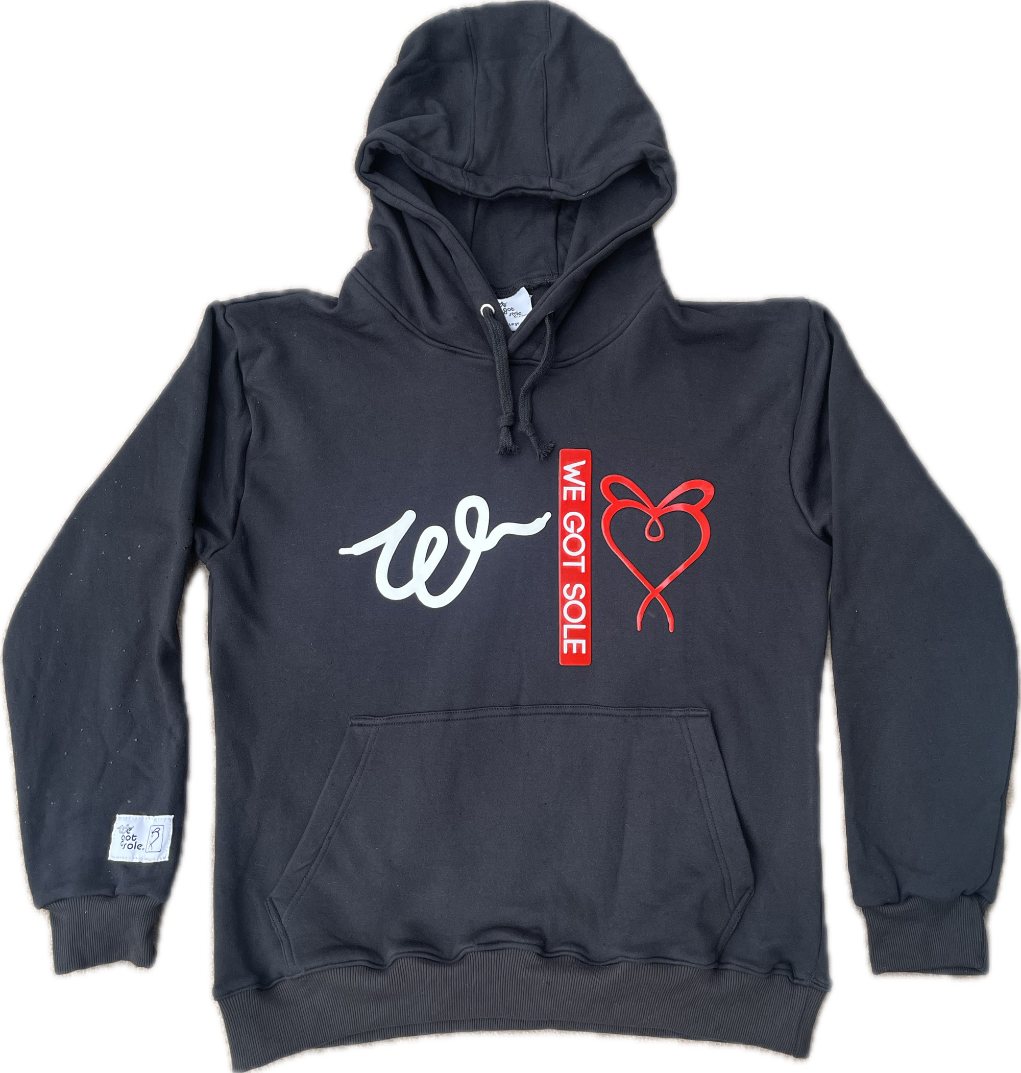Black & Red WGS Hoodie