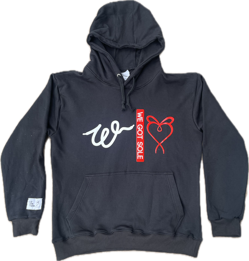 Black & Red WGS Hoodie