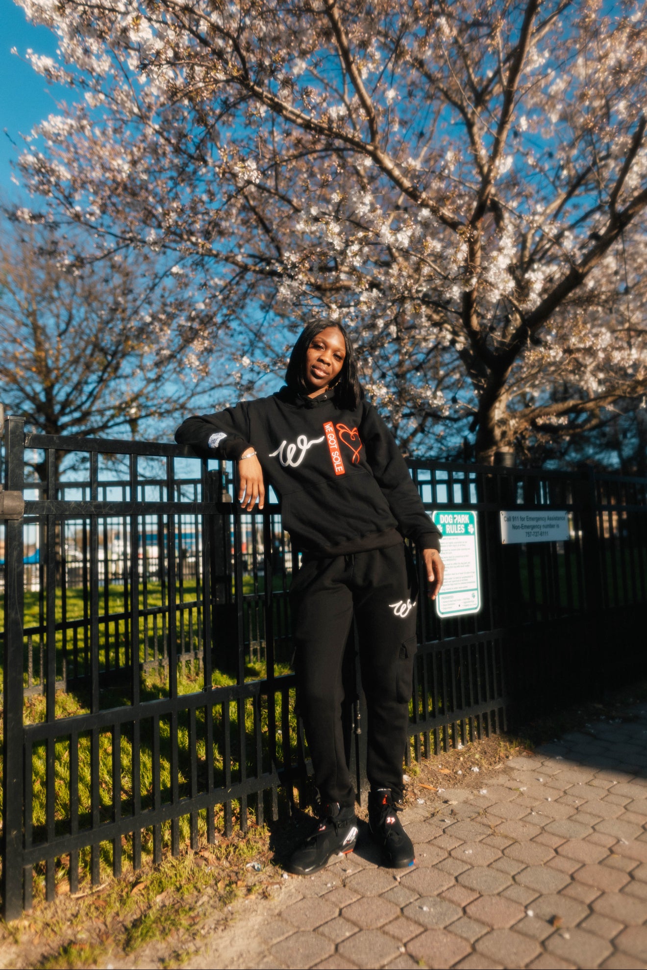 Black & Red WGS Hoodie