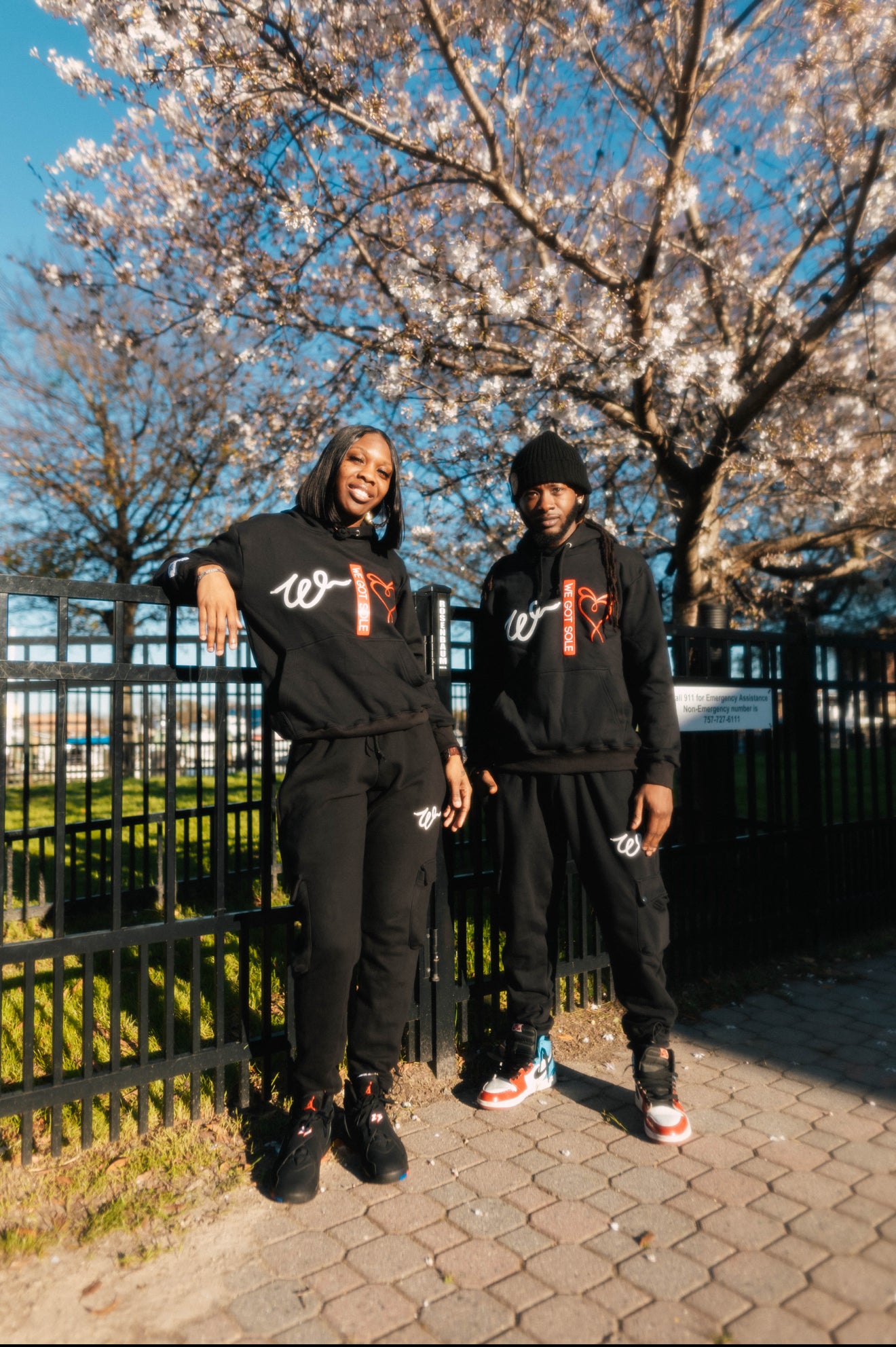 Black & Red WGS Hoodie