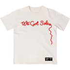 Mind, Body & Sole Cream Tee
Embrace your individuality with the Mind, Body & Sole Tee—a must-have essential for every streetwear enthusiast and sneakerhead. Made from 100% premium cotton jersey, this cream-colored tee delivers all-day comfort while making a bold statement rooted in authenticity and style.

Designed for those who walk their own path, this piece reflects the heart of WeGotSole—celebrating originality, creativity, and self-expression through fashion. Whether you're pairing it with your favorit